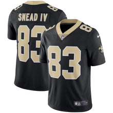 Load image into Gallery viewer, Men' Nike Willie Snead Black New Orleans Saints Vapor Untouchable Limited Jersey