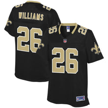Load image into Gallery viewer, Women' NFL Pro Line P.J. Williams Black New Orleans Saints Player Jersey