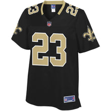 Load image into Gallery viewer, Women' NFL Pro Line Marshon Lattimore Black New Orleans Saints Team Color Player Jersey
