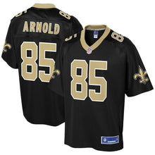 Load image into Gallery viewer, Men' NFL Pro Line Dan Arnold Black New Orleans Saints Team Color Player Jersey