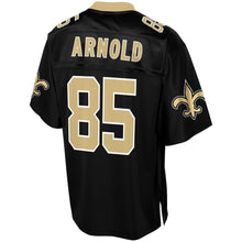Load image into Gallery viewer, Men' NFL Pro Line Dan Arnold Black New Orleans Saints Team Color Player Jersey