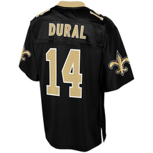 Load image into Gallery viewer, Men' NFL Pro Line Travin Dural Black New Orleans Saints Team Color Player Jersey