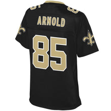 Load image into Gallery viewer, Women' NFL Pro Line Dan Arnold Black New Orleans Saints Team Color Player Jersey