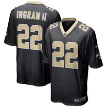 Load image into Gallery viewer, Men' Nike Mark Ingram Black New Orleans Saints Team Color Game Jersey