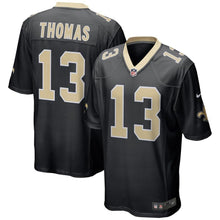 Load image into Gallery viewer, Men' Nike Michael Thomas Black New Orleans Saints Team Color Game Jersey