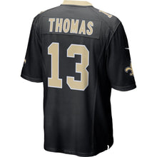 Load image into Gallery viewer, Men' Nike Michael Thomas Black New Orleans Saints Team Color Game Jersey