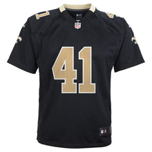 Load image into Gallery viewer, Youth Nike Alvin Kamara Black New Orleans Saints Game Jersey