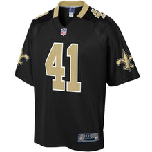 Load image into Gallery viewer, Men' NFL Pro Line Alvin Kamara Black New Orleans Saints Big &amp; Tall Player Jersey
