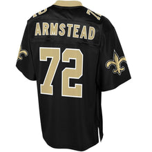 Load image into Gallery viewer, Men' NFL Pro Line Terron Armstead Black New Orleans Saints Big &amp; Tall Player Jersey