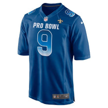 Load image into Gallery viewer, Men' Nike Drew Brees Royal NFC 2019 Pro Bowl Game Jersey