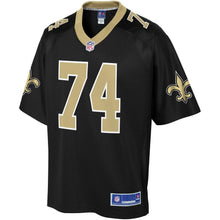 Load image into Gallery viewer, Men' NFL Pro Line Jermon Bushrod Black New Orleans Saints Player Jersey