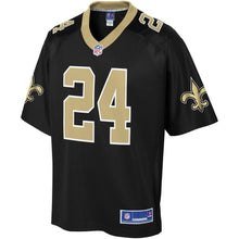Load image into Gallery viewer, Men' NFL Pro Line Vonn Bell Black New Orleans Saints Player Jersey