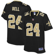 Load image into Gallery viewer, Women' NFL Pro Line Vonn Bell Black New Orleans Saints Player Jersey