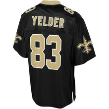Load image into Gallery viewer, Men' NFL Pro Line Deon Yelder Black New Orleans Saints Player Jersey