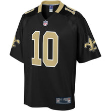 Load image into Gallery viewer, Men' NFL Pro Line Tre'Quan Smith Black New Orleans Saints Big &amp; Tall Player Jersey