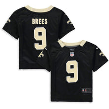 Load image into Gallery viewer, Infant Nike Drew Brees Black New Orleans Saints Player Game Jersey
