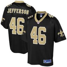 Load image into Gallery viewer, Men' NFL Pro Line Rickey Jefferson Black New Orleans Saints Player Jersey