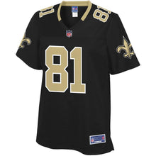 Load image into Gallery viewer, Women' NFL Pro Line Cameron Meredith Black New Orleans Saints Player Jersey