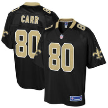 Load image into Gallery viewer, Men' NFL Pro Line Austin Carr Black New Orleans Saints Big &amp; Tall Player Jersey