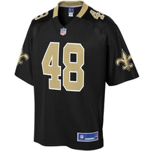 Load image into Gallery viewer, Men' NFL Pro Line JT Gray Black New Orleans Saints Big &amp; Tall Player Jersey