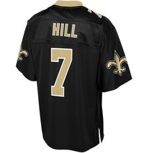 Load image into Gallery viewer, Men' NFL Pro Line Taysom Hill Black New Orleans Saints Big &amp; Tall Player Jersey