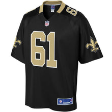 Load image into Gallery viewer, Men' NFL Pro Line Josh LeRibeus Black New Orleans Saints Big &amp; Tall Player Jersey
