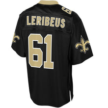 Load image into Gallery viewer, Men' NFL Pro Line Josh LeRibeus Black New Orleans Saints Big &amp; Tall Player Jersey