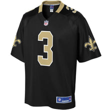 Load image into Gallery viewer, Men' NFL Pro Line Wil Lutz Black New Orleans Saints Big &amp; Tall Player Jersey