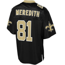 Load image into Gallery viewer, Men' NFL Pro Line Cameron Meredith Black New Orleans Saints Big &amp; Tall Player Jersey