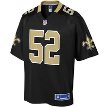 Load image into Gallery viewer, Men' NFL Pro Line Craig Robertson Black New Orleans Saints Big &amp; Tall Player Jersey