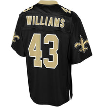 Load image into Gallery viewer, Men' NFL Pro Line Marcus Williams Black New Orleans Saints Big &amp; Tall Player Jersey