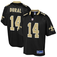 Load image into Gallery viewer, Men' NFL Pro Line Travin Dural Black New Orleans Saints Big &amp; Tall Player Jersey