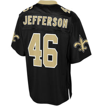 Load image into Gallery viewer, Men' NFL Pro Line Rickey Jefferson Black New Orleans Saints Big &amp; Tall Player Jersey