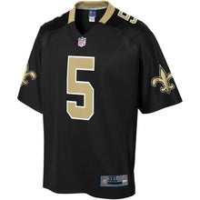 Load image into Gallery viewer, Men' NFL Pro Line Teddy Bridgewater Black New Orleans Saints Big &amp; Tall Player Jersey