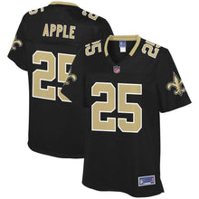 Load image into Gallery viewer, Women' NFL Pro Line Eli Apple Black New Orleans Saints Player Jersey