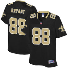 Load image into Gallery viewer, Women' NFL Pro Line Dez Bryant Black New Orleans Saints Player Jersey