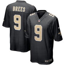 Load image into Gallery viewer, Men' Nike Drew Brees Black New Orleans Saints Event Game Jersey