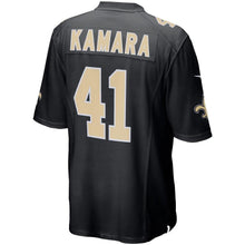 Load image into Gallery viewer, Men' Nike Alvin Kamara Black New Orleans Saints Event Game Jersey