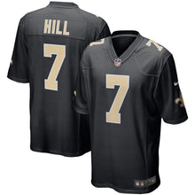 Load image into Gallery viewer, Men' Nike Taysom Hill Black New Orleans Saints Event Game Jersey