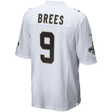Load image into Gallery viewer, Men' Nike Drew Brees White New Orleans Saints Event Game Jersey
