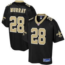 Load image into Gallery viewer, Men' NFL Pro Line Latavius Murray Black New Orleans Saints Player Jersey