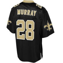Load image into Gallery viewer, Men' NFL Pro Line Latavius Murray Black New Orleans Saints Big &amp; Tall Player Jersey