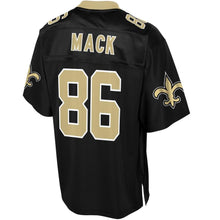 Load image into Gallery viewer, Men' NFL Pro Line Alize Mack Black New Orleans Saints Player Jersey