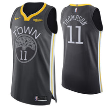 Load image into Gallery viewer, 11 - Klay Thompson Golden State Warriors Authentic On Court Jersey - Grey