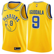 Load image into Gallery viewer, 9 - Andre Iguodala Golden State Warriors Swingman Hardwood Classic Jersey - Gold