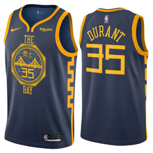 Load image into Gallery viewer, 35 - Kevin Durant Golden State Warriors City Edition Swingman Jersey - Indigo