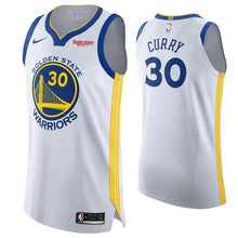 Load image into Gallery viewer, 30 - Stephen Curry Golden State Warriors Authentic On Court Association Jersey - White