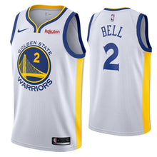 Load image into Gallery viewer, 2 - Jordan Bell Golden State Warriors Swingman Association Jersey - White