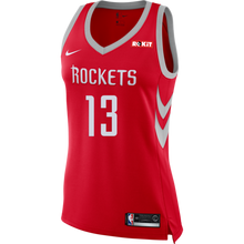 Load image into Gallery viewer, 13- Women's James Harden Houston Rockets Icon Edition Swingman Jersey - Red