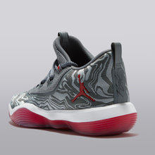 Load image into Gallery viewer, Jordan Super Fly 2017 Low Basketball Shoe - Wolf Grey/gym Red-cool Grey/white - Mens